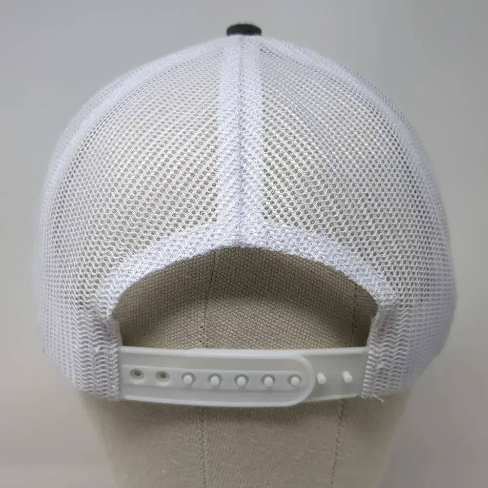 Gray White Blue Trucker Hat One Size THORWallet Founder Edition Snapback Mesh